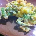 カルシウムたっぷり！食べる煮干し入り野菜かきあげ